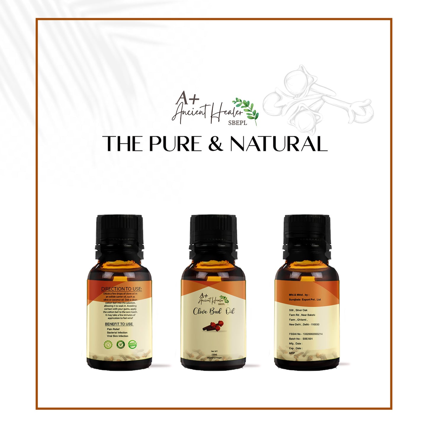 ๐ธ Clove SCFE (COโ) Essential Oil