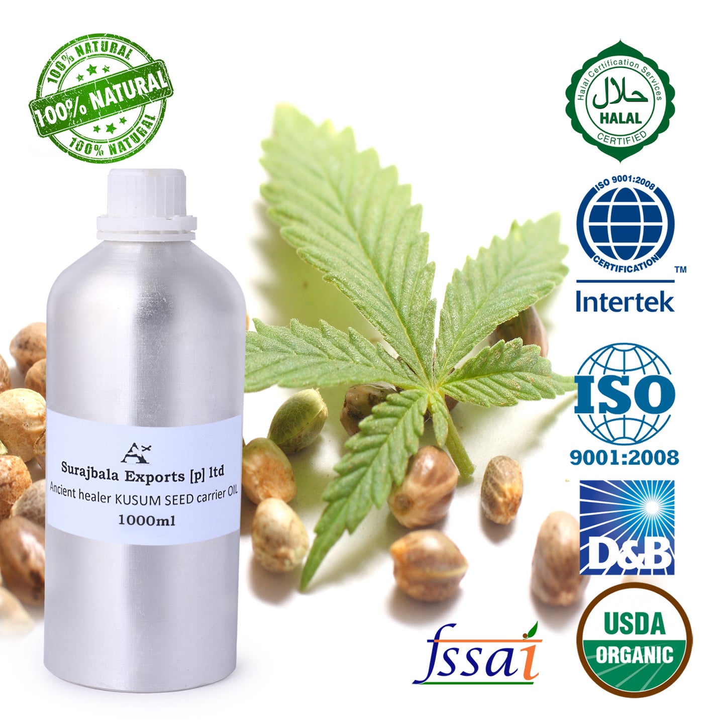 KUSUM SEED OIL (MACASSAR OIL)