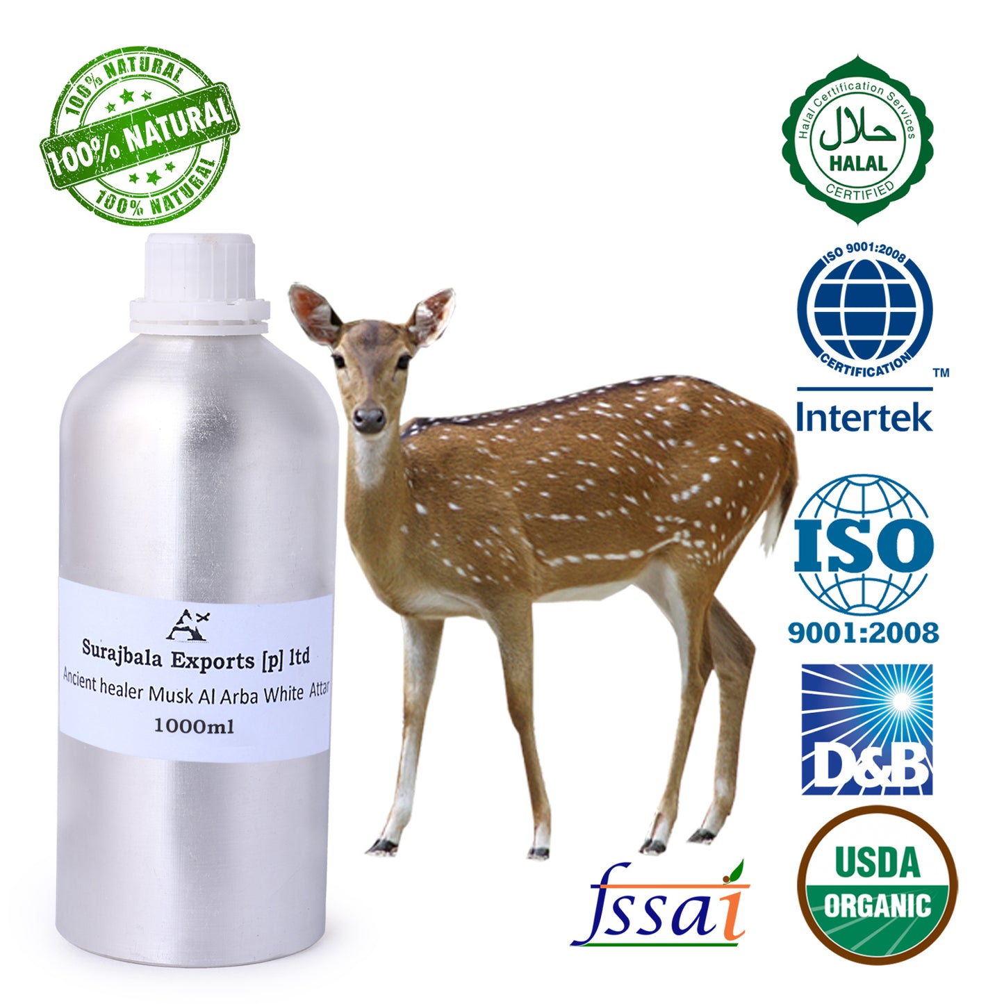 MUSK AL ARBA WHITE ATTAR