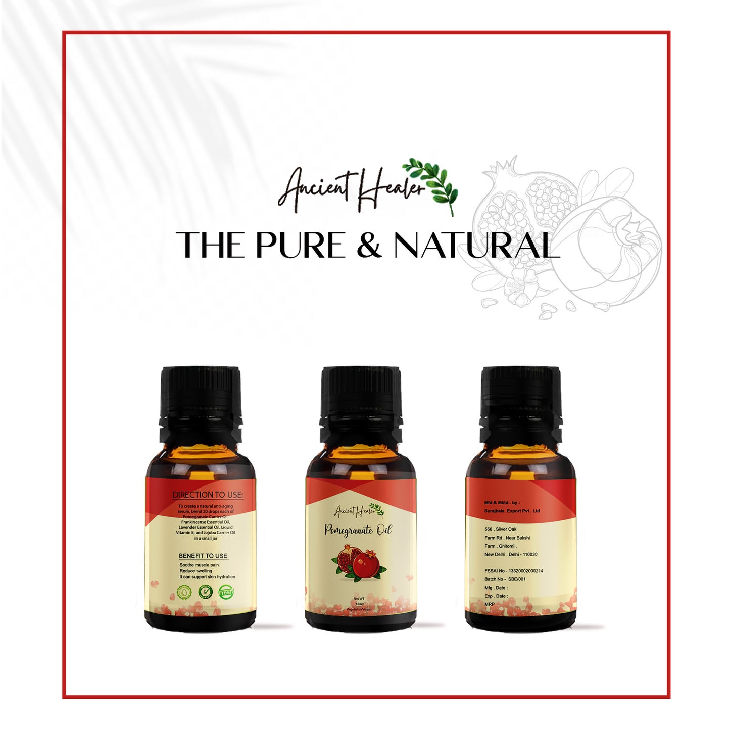 Pomegranate Oils