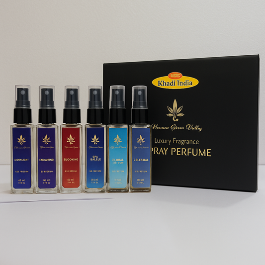 6 x 8 ml SPRAY PERFUME GIFT BOX