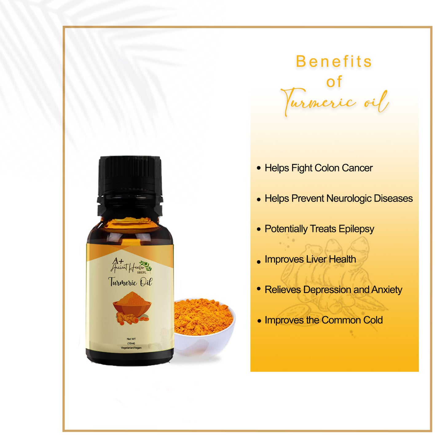 🌿 Turmeric CO₂ Oil