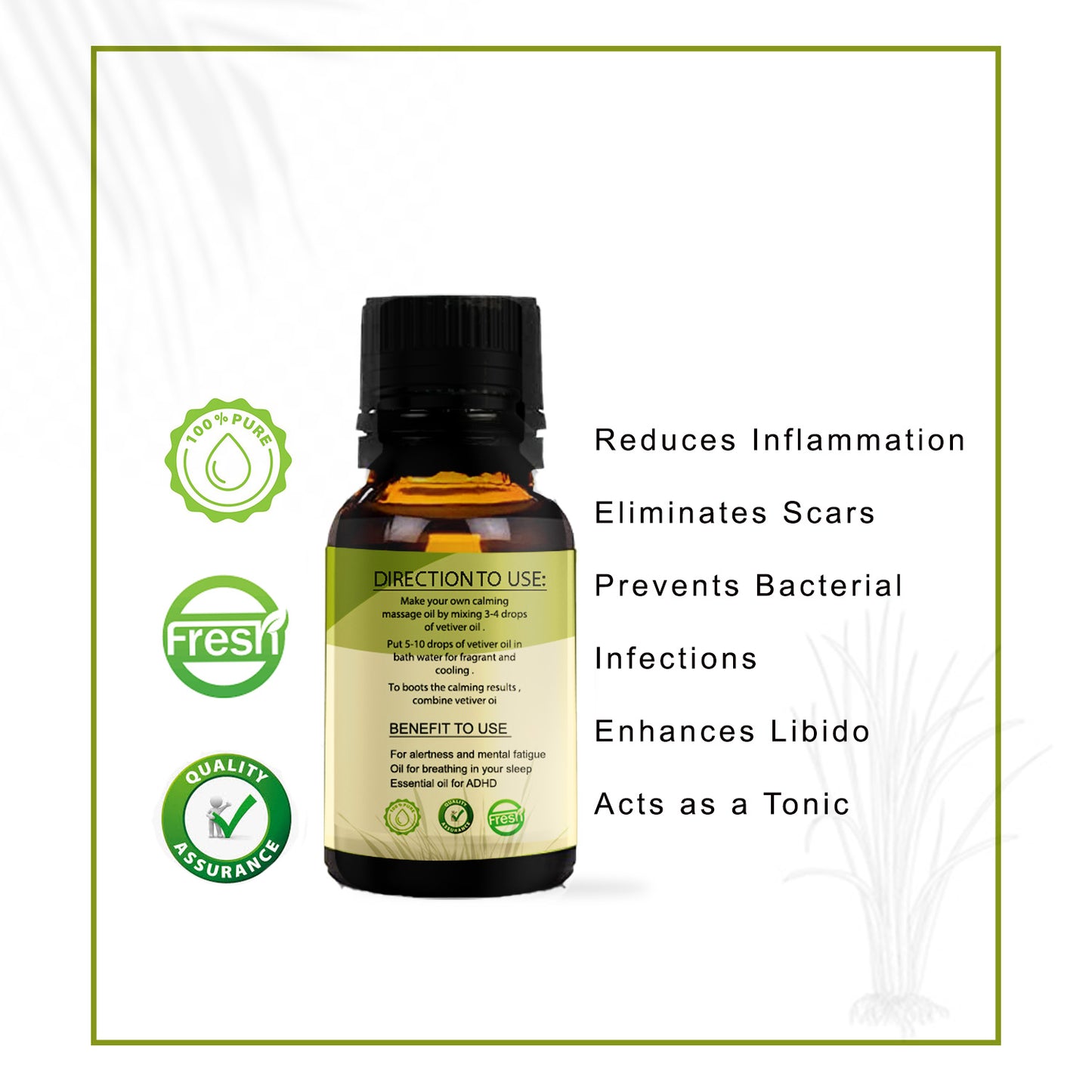 Vetiver CO₂ Oil 🌿