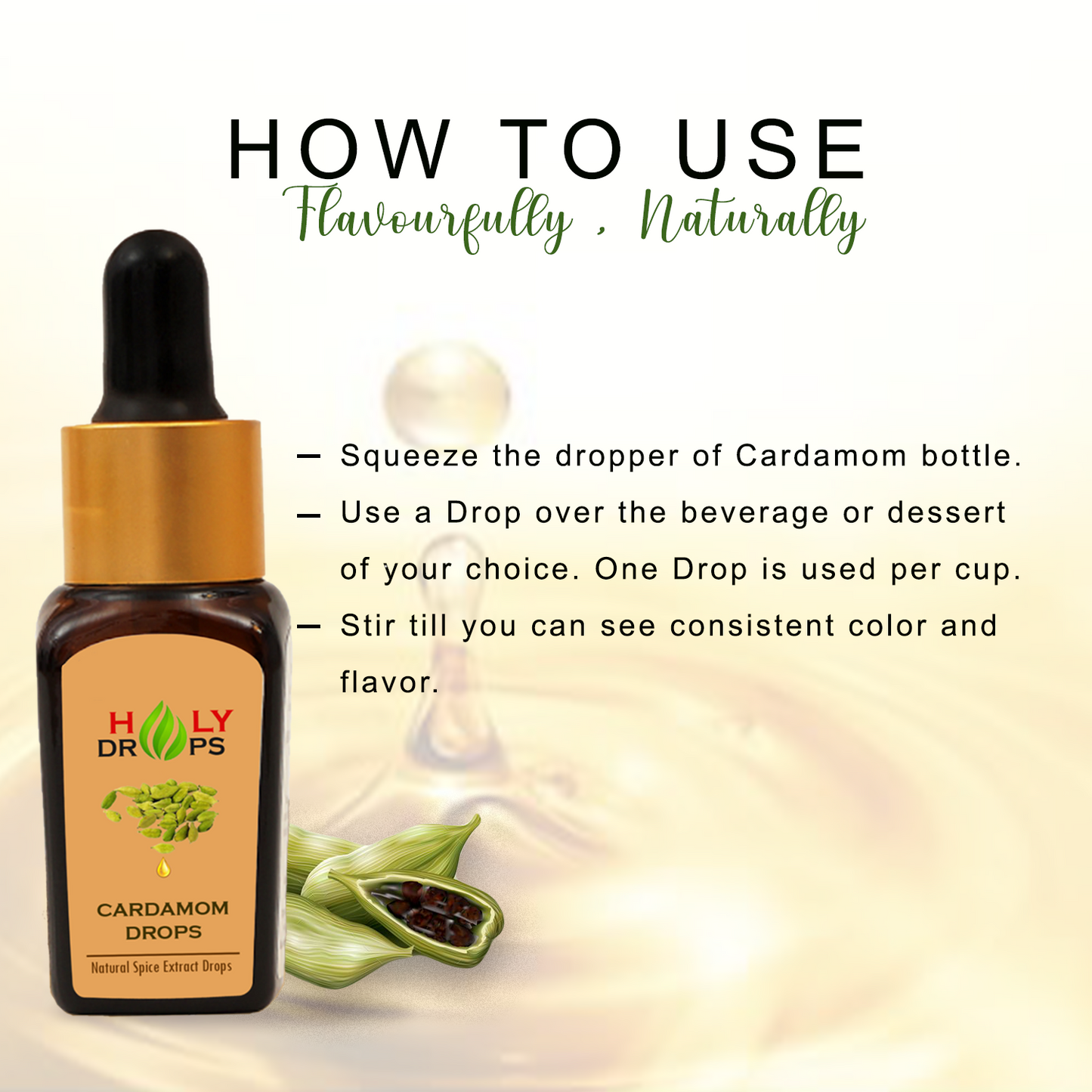 Cardamom oil Drops