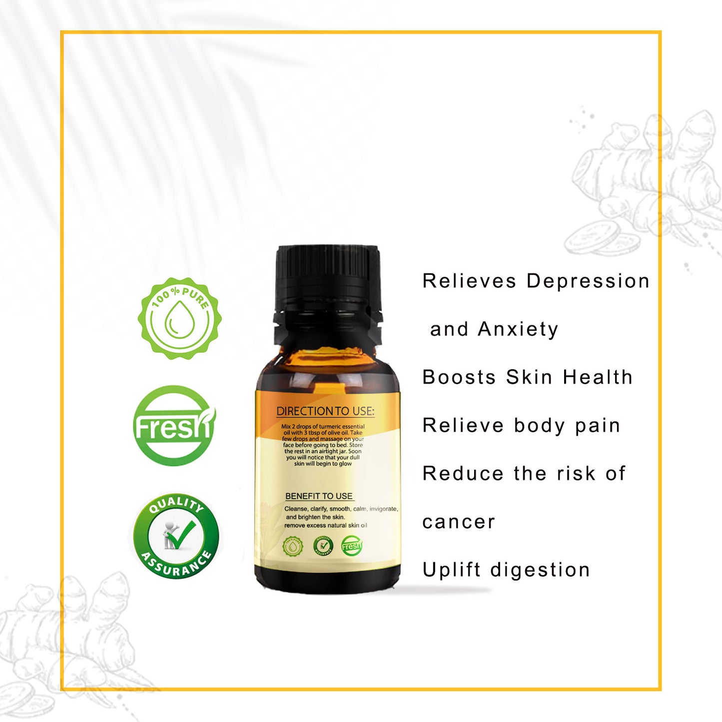 🌿 Turmeric CO₂ Oil