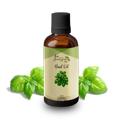 Basil Essential Oil – Pure & Steam Distilled