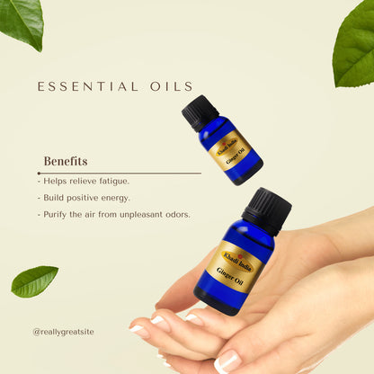 Ginger oil 15ml 100% pure & natural essential oil