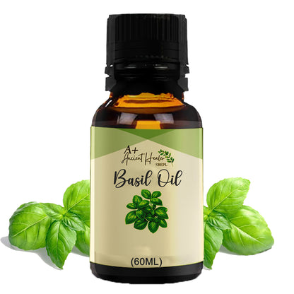 Basil Essential Oil – Pure & Steam Distilled