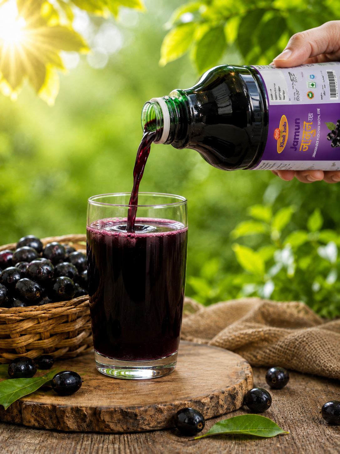 ANCIENT FLAVOURS | Rich, naturally sweet jamun juice in a convenient 500ml bottle.
