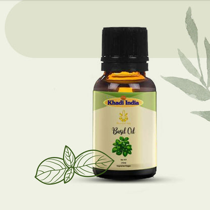 Basil Essential Oil – Pure & Steam Distilled