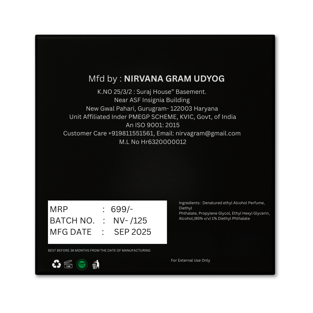 Black Oudh Gift Box 50ml