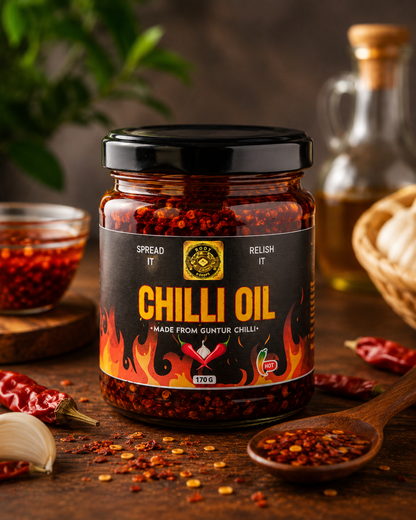 Ancient flavours | red chilli oil 170gm