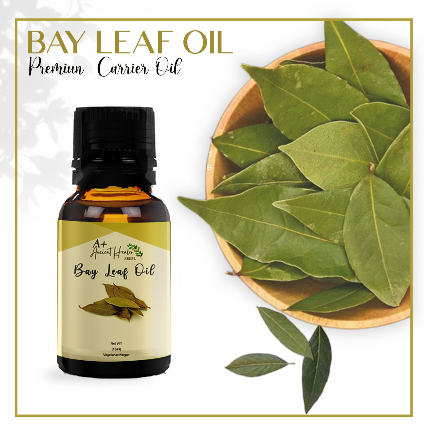Bay Leaf Essential Oil – Pure & Steam Distilled