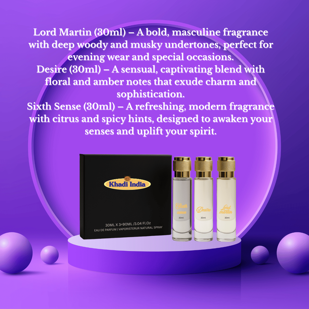 Gift Box 30 ml x 3(Lord martin,Desire,Sixth sense)