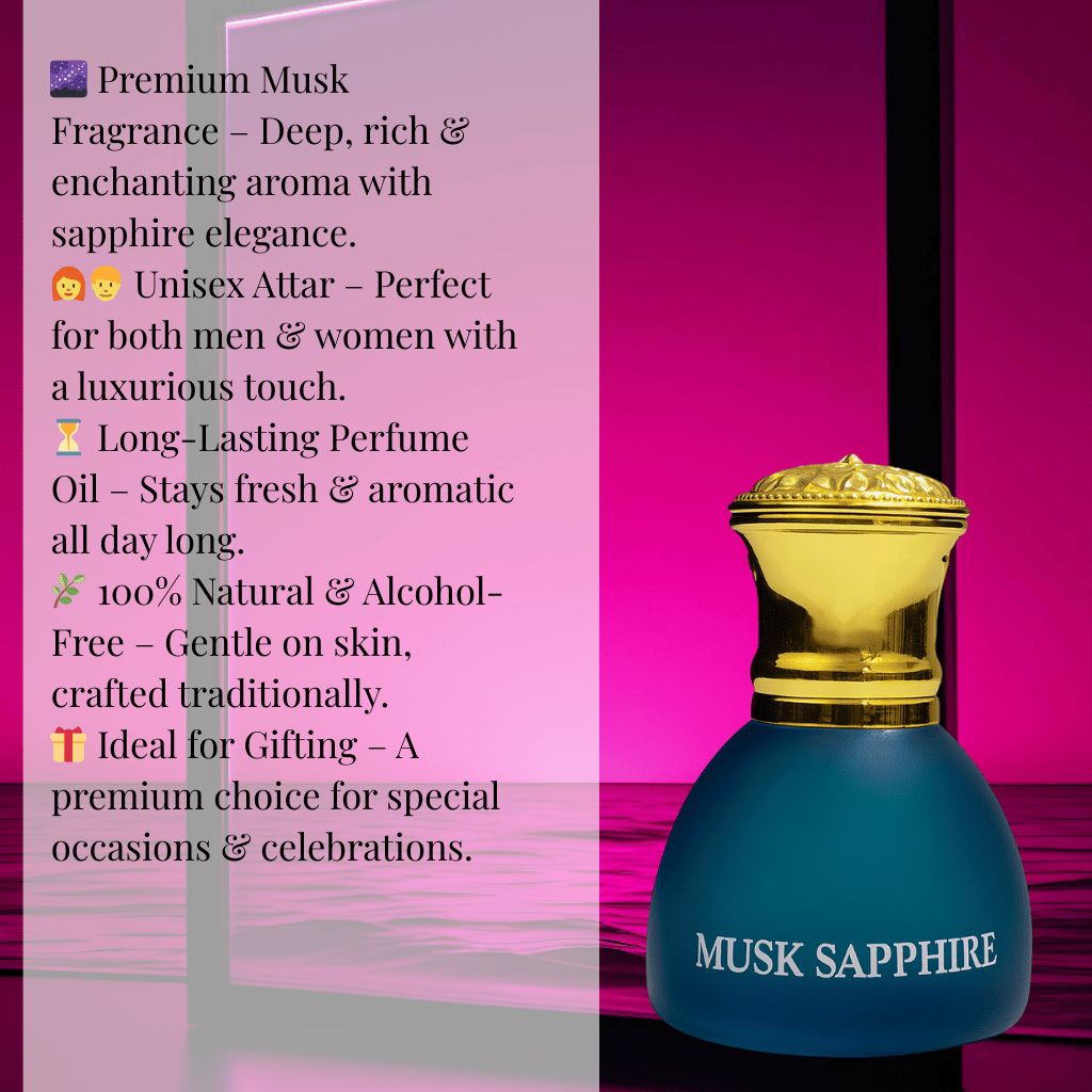 Musk Sapphire Perfume Attar 20ml