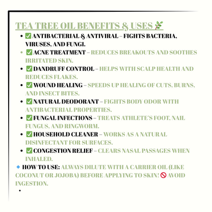 TEA TREE Oil