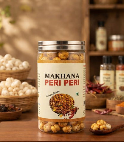 shop india mall | Ancient flavours | makhana peri peri - 70gm.