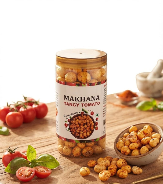 shop india mall | Ancient flavours | Makhana tangy tamato  -70gm