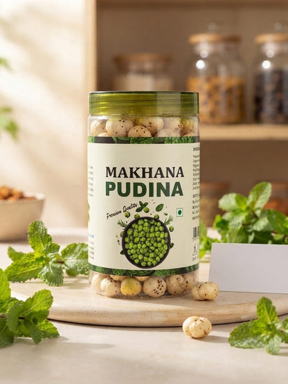 shop india mall | Ancienyt flavours | makhana  pudina - 70gm