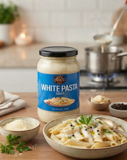 shop india mall |ancient flavour white pasta sauce 500gm