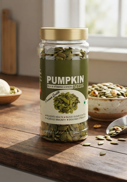 Ancient flavours | Premium pumpkin seeds-200gm  packed with natural nutrition and wholesome goodness.