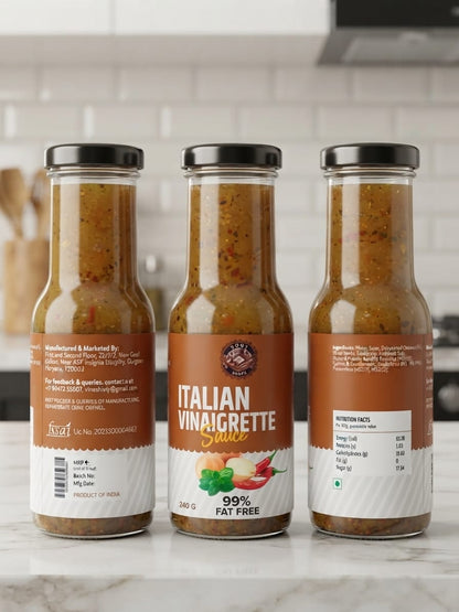 shop india mall |Ancient flavours | italian  vinaigrette sauce 220gm.