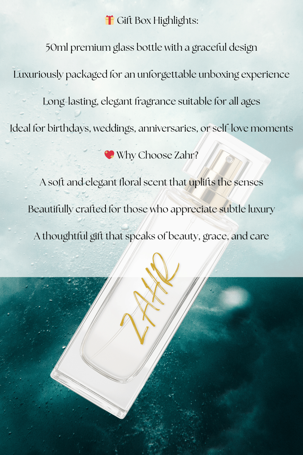 Gift Box 50 ml Zahr